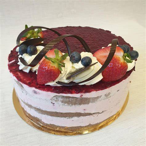Zselatinos torta rétegeinek vizuális elrendezése