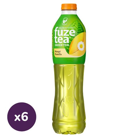 Infografika: Fuze Tea összetevők és fúziós ízek