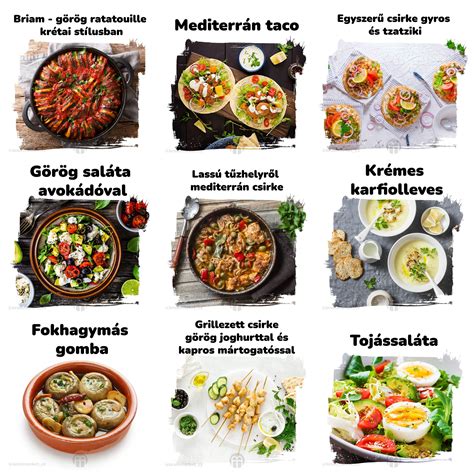 Mediterrán konyha tipikus elemei