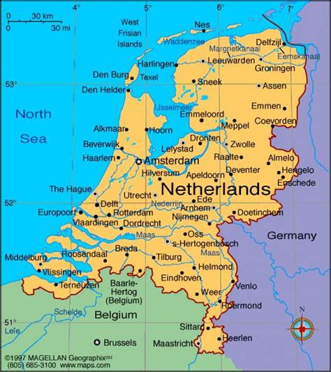 térkép a holland luxusétteremről
