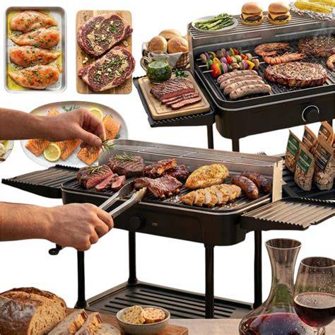 elektromos grill tál és rács