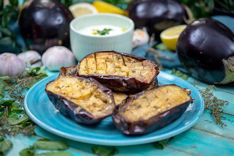 padlizsán előkészítése sütőben