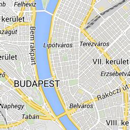 Budapest XI. kerület térképe