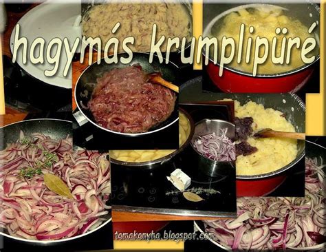 Infografika: hagymás krumplipüré készítése