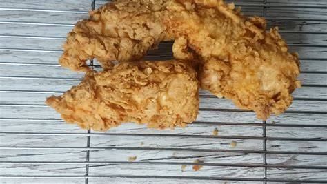 KFC-panír vizuális összetevők schemáról