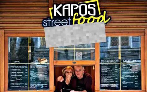 Kapos street food belvárosi látkép