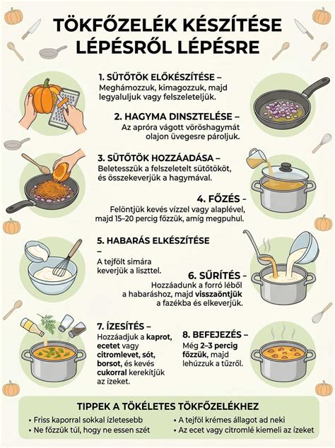 főzelék sűrítés ötlete infografika