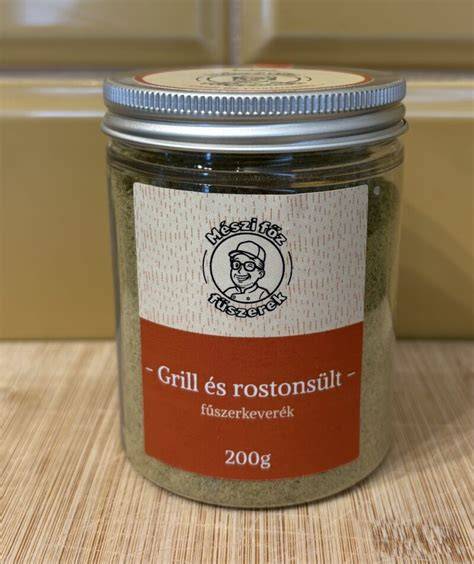 Hideg grill és füstös íz vizuális ábrázolása