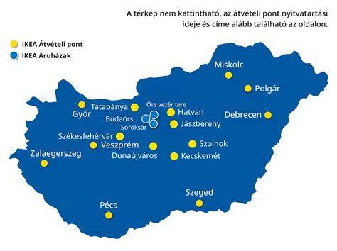 Győr FOXPOST átvételi pontok térkép