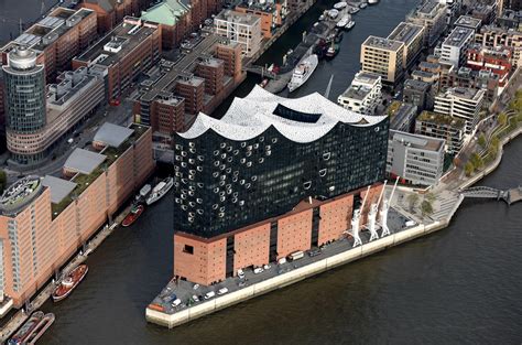 Elbphilharmonie kilátóterasz panoráma