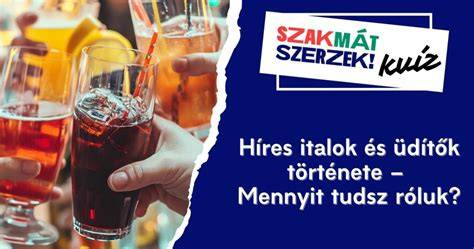 Italok és csomagolások vizuális áttekintése