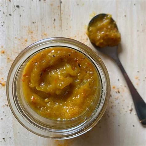 mangó chutney fűszeres lekvár ábra