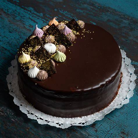 csokoládé torta díszítés vintage látkép