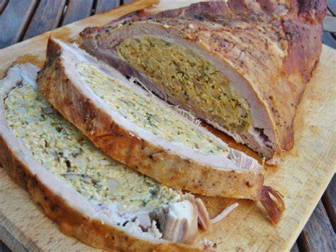 töltött dagadó részletes recept fotó