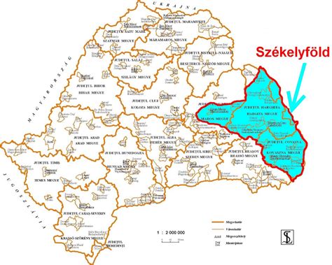 Képes térkép Székelyföld értékeiről