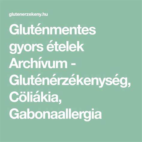glutenmentes etelek etikett diagrams