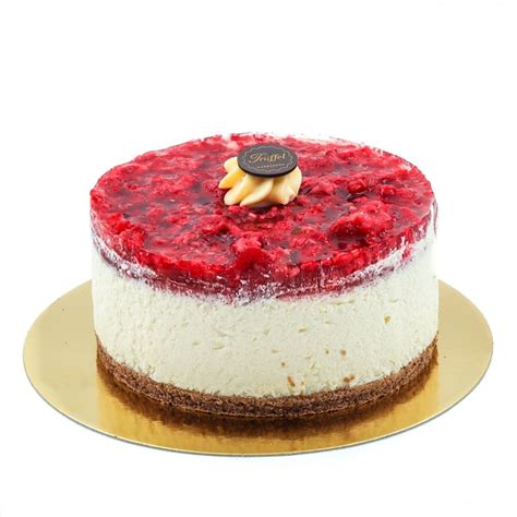 Málnás túró torta vizuális összetevői