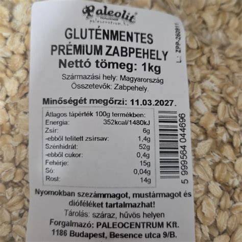 gluténmentes zabpehely receptek vizuális időkép
