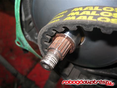 Variátor hézagolás vizuális ábrája
