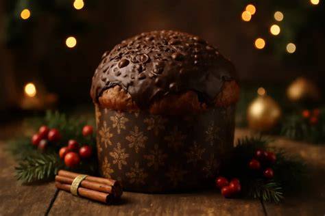 csokis panettone formája látkép