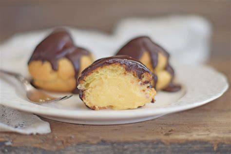 profiterol és krémek bemutató
