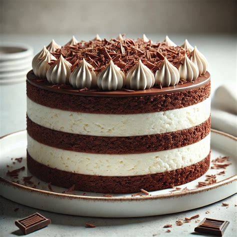Csokis torta felvágott szeletek ábrája