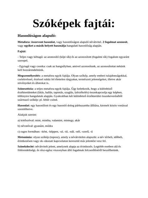 metafora és tárgykészítés összefüggése