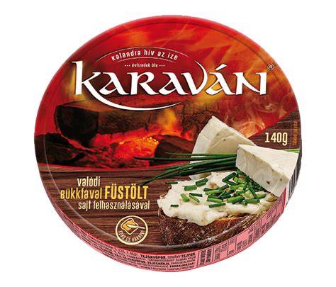 karaván füstölt sajt kérge és íze