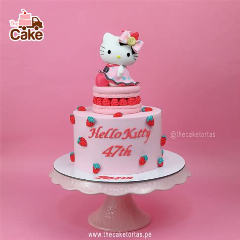 Hello Kitty torta vizuális útmutató
