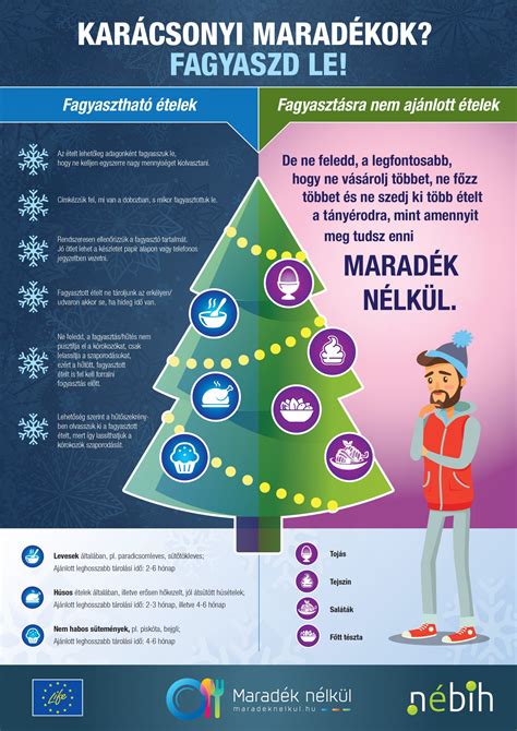 infografika az egészséges karácsonyi étrendről