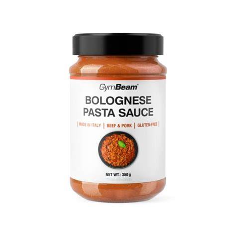 pakaging and spoonful of bolognai sauce