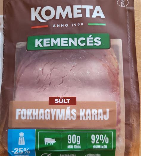 infografika a sült karajról és köreteiről