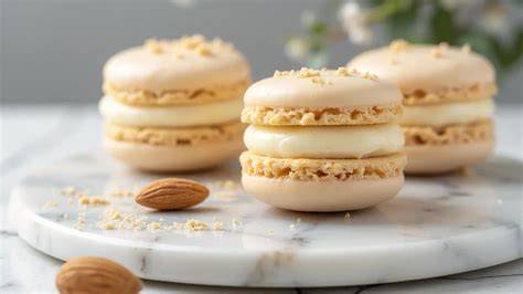 Mandulás macaron alapanyagok összegyűjtése