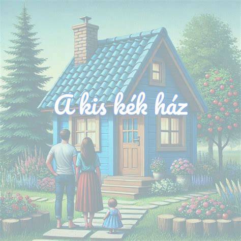 Kék szarkalábak a ház körül