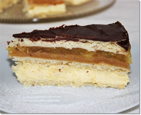 almás krémes torta készítésének vizuális ábrája
