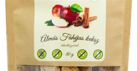 fahéjas almás keksz vizuális ábra