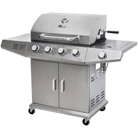 gázgrill felépítése és égőrendszere