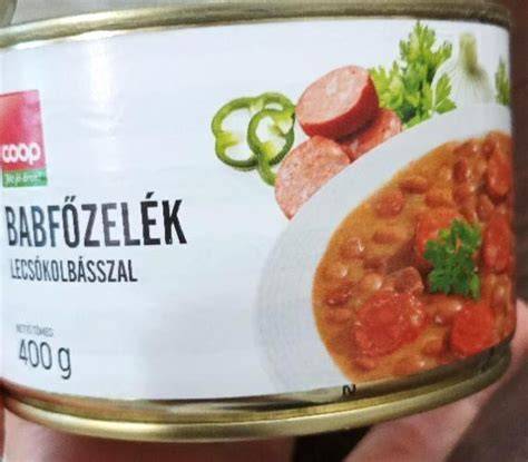 Babfőzelék összetevői és elkészítési folyamat