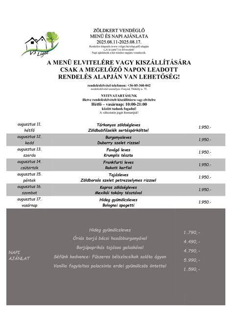 Zöldkert Vendéglő kerthelyisége és belső része
