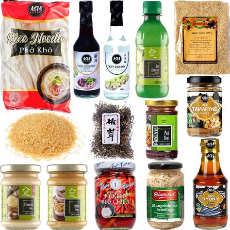 kalóriatáblázat és pad thai összetevők vizuális ábra