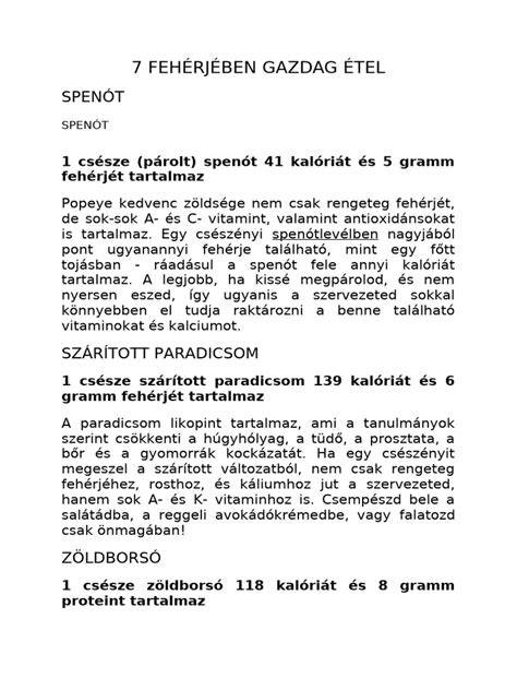 Fehérjében gazdag ételhelyettesítők áttekintése