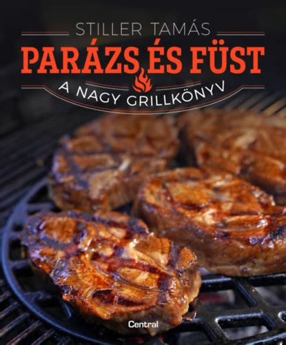 grill természetes parázs és hús