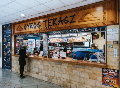 kikötői gyros terasz Balaton-part