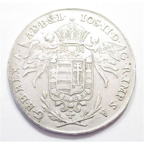 1788-as II. József korona tallér részletkép