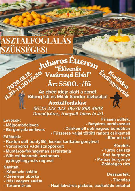 Kulináris út a vasárnapi ebédhez