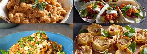 vizuális összefoglaló a vegán receptek sokféleségéről