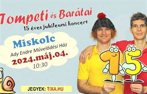 Tompeti rendezvények térképe és időpontjai