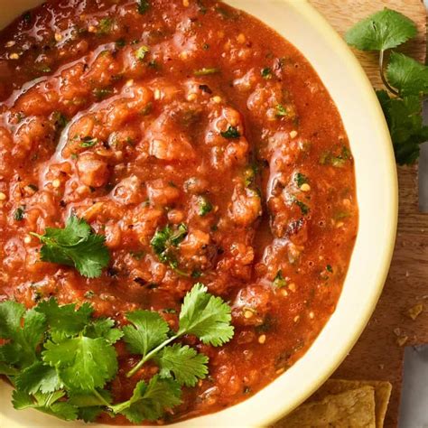 Kész Salsa Roja vizuális tagolása