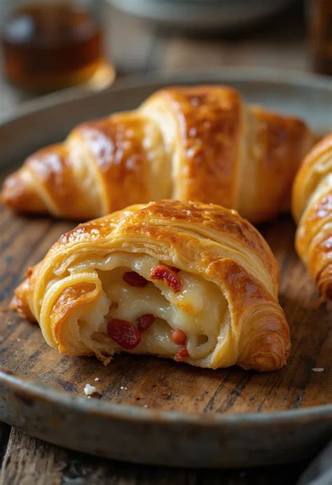 péksütemények és croissant rétegek diagram