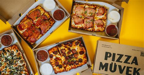 Budapest Style Pizza vizuális arculat
